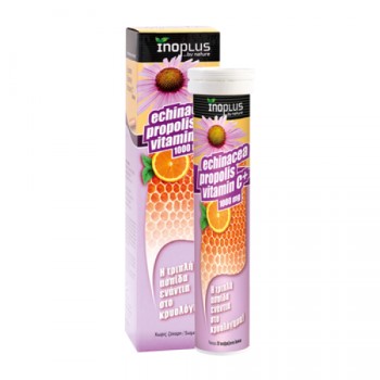 Inoplus Echinacea Propolis & Vitamin C 1000mg 20+4 eff.tabs
