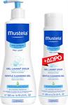 Mustela Promo Gentle Cleansing Gel Hair & Body 500ml & ΔΩΡΟ 200ml