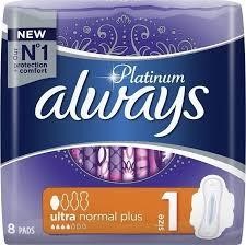ALWAYS ΣΕΡΒΙΕΤΑ PLATINUM ULTRA PLUS NORMAL 8TMX