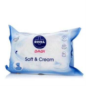 Nivea Baby Soft & Cream Μωρομάντηλα 63τμχ