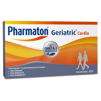 PHARMATON GERIATRIC CARDIO 30 CAPS