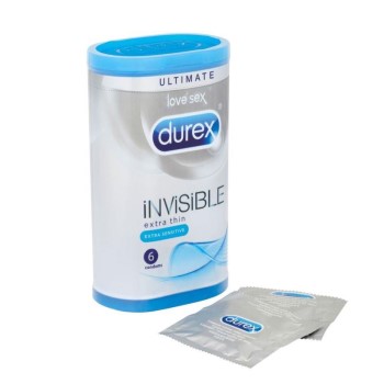DUREX INVISIBLE x6