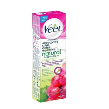 Veet αποτριχωτικη κρεμα sensitive natural 100 ml