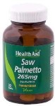 Health Aid Saw Palmetto 265mg 30tabs