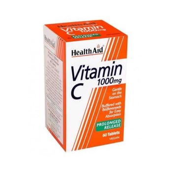 Health Aid Vitamin C 1000mg with Bioflavonoids prolonged release 60 Ταμπλέτες