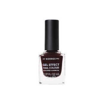 Korres Gel Effect Nail Colour With Sweet Almond Oil No.54 Festive Red 11ml