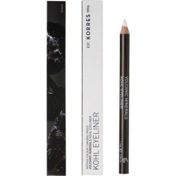 Korres Volcanic Minerals Kohl Eyeliner No03 White Μολύβι Ματιών Άσπρο 1,14gr