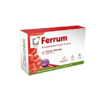 Saludbox Ferrum 30 μασώμενες ταμπλέτες