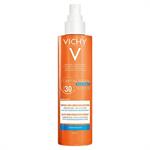 Vichy Capital Soleil Beach Protect Anti-Dehydration Spray SPF30, Αντηλιακό Σπρέι για Προστασία από το Αλάτι και το Χλώριο 200ml