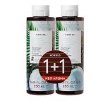 Korres Αφρόλουτρο Νερό Καρύδας showergel coconut water 1+1 δώρο / 2x250ml