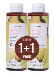 Korres Promo Showergel Ginger lime Αφρόλουτρο Τζιντζερ Μοσχολεμονο 250ml 1+1 ΔΩΡΟ