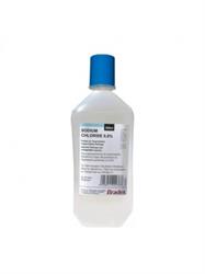 Bradex Sodium Chloride 0.9% Στείρο Ισότονο Διάλυμα Έκπλυσης, 1L