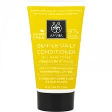 Apivita conditioner gentle daily κρέμα μαλλιών καθημερινής χρήσης travel size 50ml