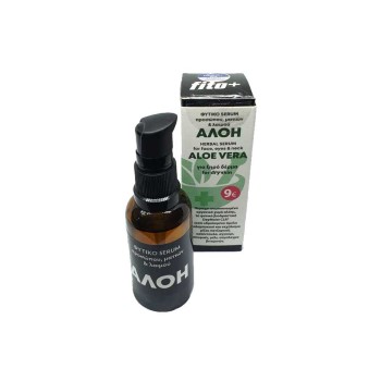 Fito+ Φυτικό Serum Προσώπου, Ματιών & Λαιμού Με Αλόη (Για Ξηρό Δέρμα) 30ml
