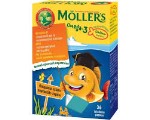 Moller’s OMEGA-3 Ζελεδάκια Πορτοκάλι-Λεμόνι 36tabs