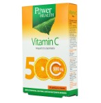 Power Health Vitamin C 500mg, Ανοσοποιητικό & Ενέργεια, 36 Μασώμενα Δισκία