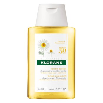 Klorane Chamomile Shampoo Σαμπουάν με εκχύλισμα Χαμομηλιού 100ml