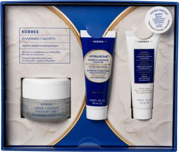 Korres Promo Pack Greek Yoghurt Day Cream-Gel Ενυδατική Κρέμα 48h για κανονικες μικτες Επιδερμίδες