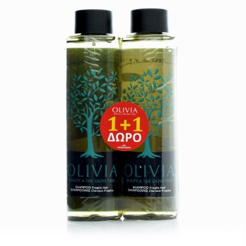Olivia  Fragile Gift Set Σαμπουάν για Εύθραυστα Μαλλιά 2x300ml 1+1