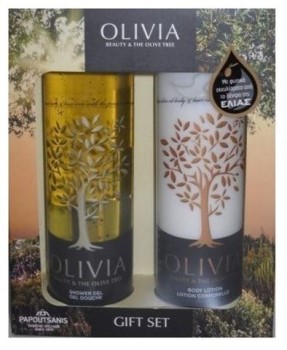 Olivia Set Shower Gel 300ml & Body Lotion 300ml