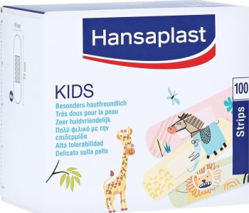 Hansaplast Big Pack Kids (1,9cm x 7,2cm) 100 Τεμάχια