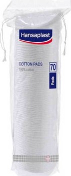 Hansaplast Cotton Pads 70 Τεμάχια