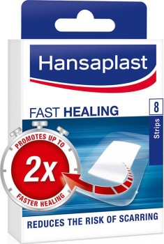 Hansaplast Επιθέματα Γρήγορης Επούλωσης 8 Τεμάχια