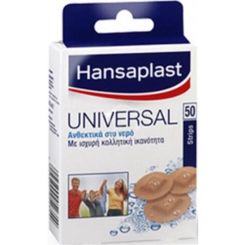 Hansaplast Universal Round Strips 50 Επιθέματα