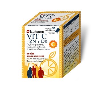 LAVDANON VIT C+ZN+D3