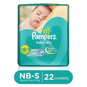 Pampers Active Baby dry Πάνες Μέγεθος 3  22 τμχ