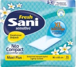 Sani Sensitive Maxi Plus Fresh 82 x 60 cm 15τμχ