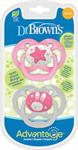 DR BROWN'S ΠΙΠΙΛΑ ΝΥΧΤΟΣ ADVANTAGE ΚΟΡΙΤΣΙ, ΕΠΙΠΕΔΟ 2, 6-12 ΜΗΝΩΝ (2 ΤΕΜ.)