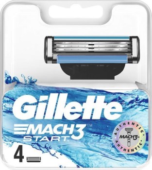 Gillette Mach3 Start Ανταλλακτικά ( 4 τεμάχια )