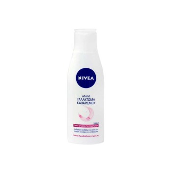 Nivea Απαλό Γαλάκτωμα Καθαρισμού Για Ξηρές – Ευαίσθητες Επιδερμίδες 200ml