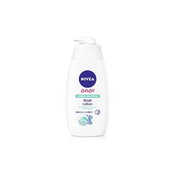 Nivea Baby Pure & Natural Αφροσάπουνο Για Μαλλιά & Σώμα 500ml