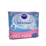Nivea Baby Soft & Cream Μωρομάντηλα 3×63 Τεμάχια Mega Pack