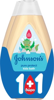 Johnson & Johnson Kids Pure Protect Bath 2x500ml