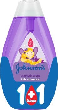 Johnson & Johnson Kids Strength Drops Shampoo 2x500ml