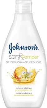 Johnson & Johnson Soft & Pamper Pineapple & Lily Shower Gel 400ml