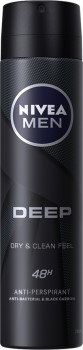 Nivea Men Deo Deep Dry & Clean Feel Spray Ανδρικό 150ml