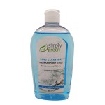 Simply Green Hand Cleanser Αντισηπτική Λοσιόν Καθαρισμού Χεριών Με Aloe Vera & Γλυκερίνη 500ml