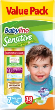 Babylino Sensitive No 7 (17+kg) 38τμχ
