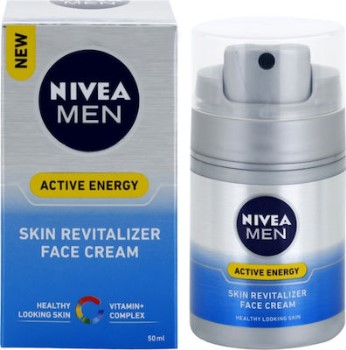 Nivea Men Active Energy Ενυδατική Κρέμα Προσώπου 50ml