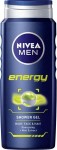 Nivea MEN Energy For Men Shower Gel Αφρόλουτρο 500ml