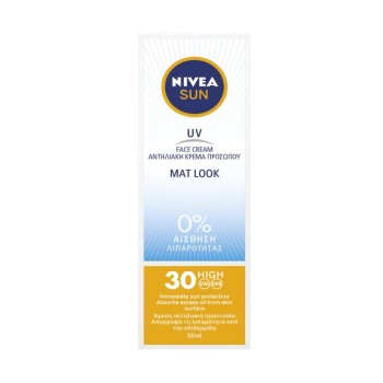 Nivea Sun UV Face Mat – Look Cream SPF 30, 50ml