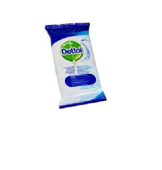 Dettol Αντιβακτηριδιακά Μαντηλάκια Καθαρισμού Επιφανειών 40τεμ
