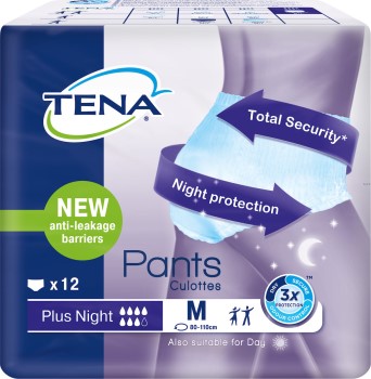 Tena Pants Plus Night Medium (12τμχ)