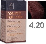 Apivita Nature's Hair Color 4.20 Βιολετί 50ml