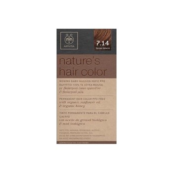 APIVITA Nature's Hair Color 7.14  50ml