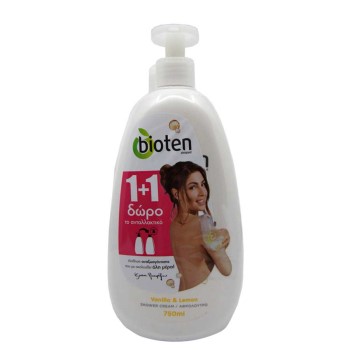 Bioten Shower Gel Cream Lemon Vanilla 2 x 750ml